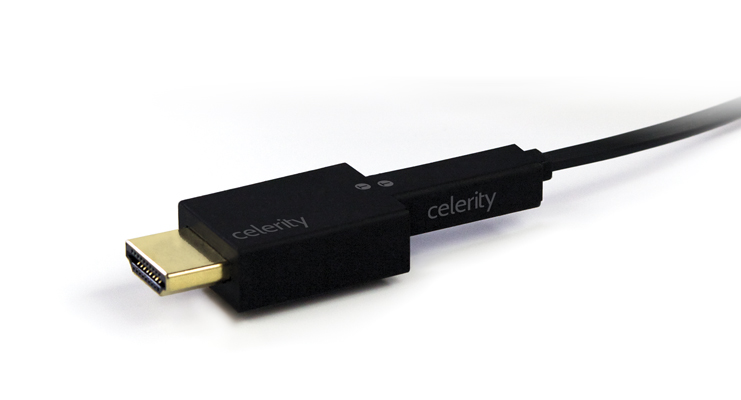 Celerity-Technologies 50 Celerity Plenum rated Fiber Optic HDMI long distance cable 